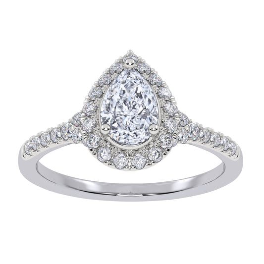 10K 0.50CT Lab Grown Promise Ring